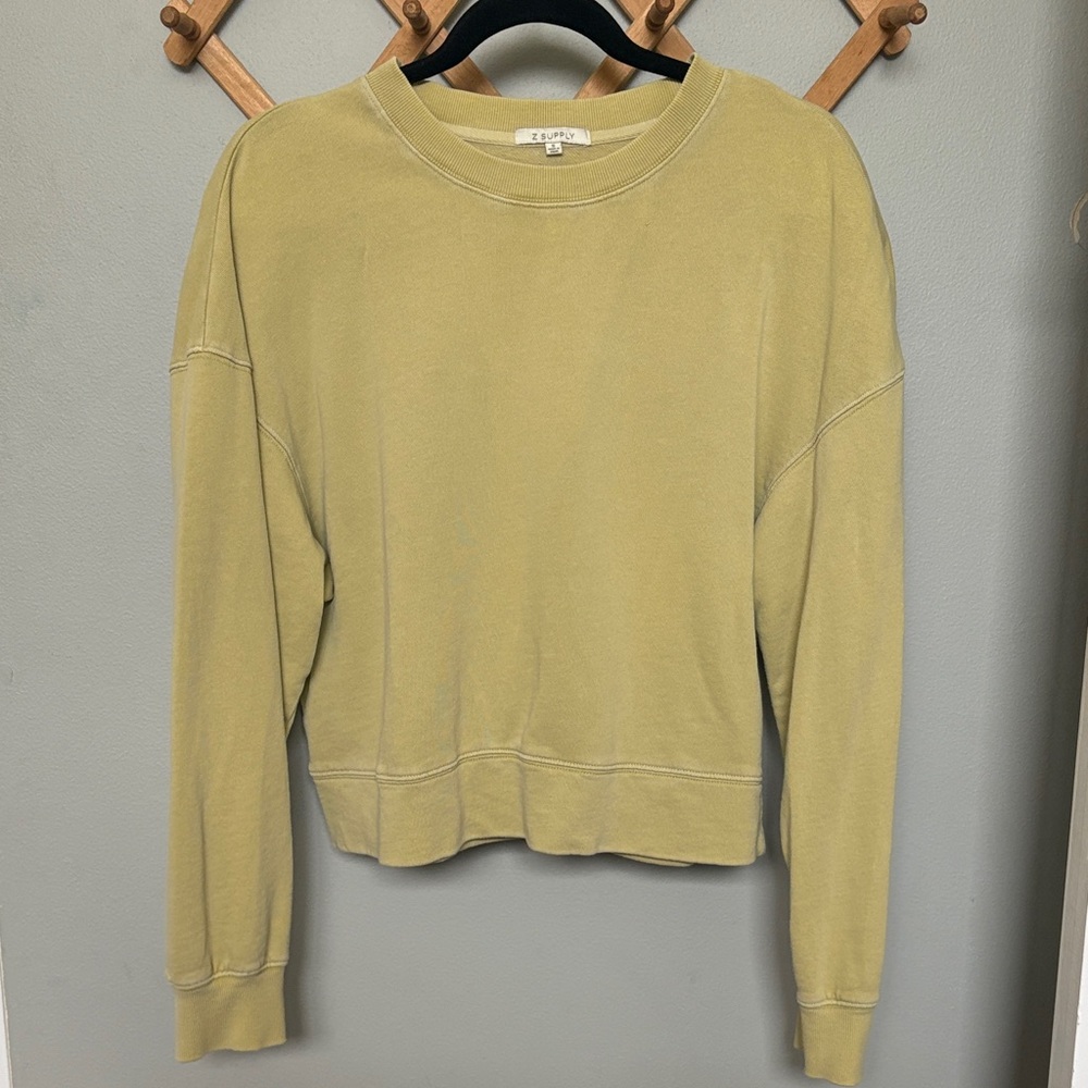 Zsupply yellow/Green Women's sweatshirt Top